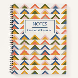 Cuaderno Formas geométricas simples Earthy Autumalized Per