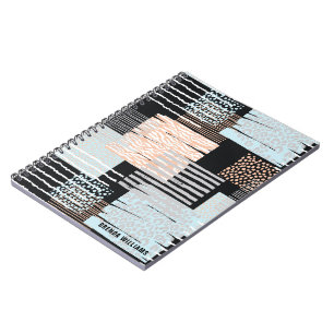 Cuaderno Formas geométricas y rayas