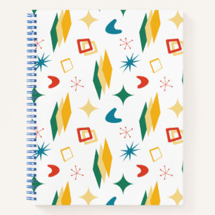 Cuaderno Formas Modernas De Mediano Siglo Atómico Retro