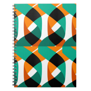 Cuaderno Formas modernas y patrones geométricos sin costura
