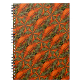 Cuaderno Formas naranjas Y Verdes Resumen Bloc De Notas De 