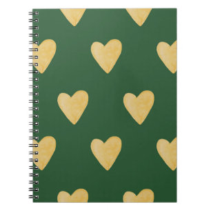Cuaderno Formas orgánicas de patrón ingenuo. acuarela abstr