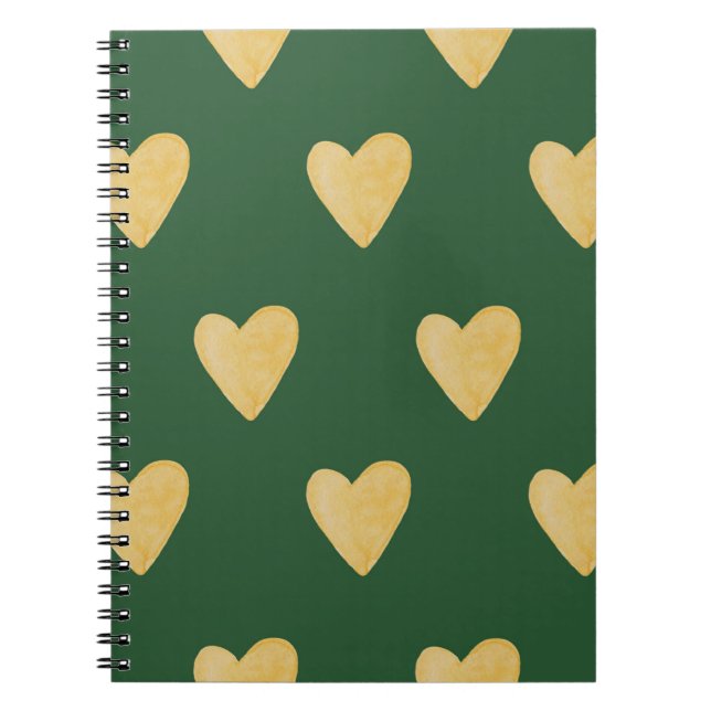 Cuaderno Formas orgánicas de patrón ingenuo. acuarela abstr (Frente)