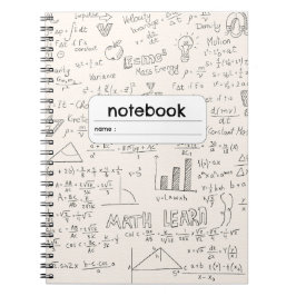 Cuaderno Fórmula de Geometría Algebraica
