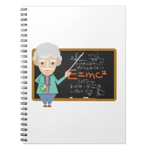 Cuaderno Fórmula EMC2 de profesor de ciencias