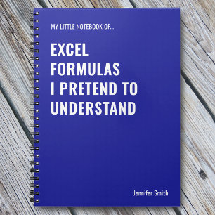 Cuaderno Fórmulas de Excel que pretendo entender