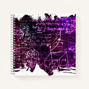 Cuaderno Fórmulas en el espacio matemático