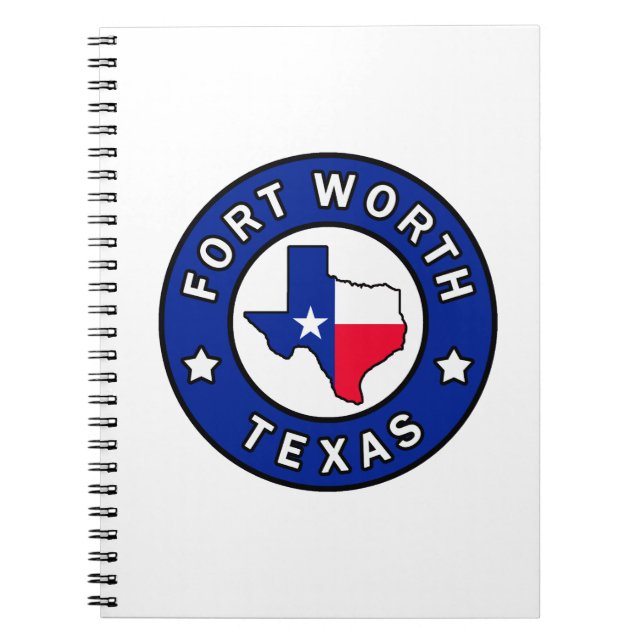 Cuaderno Fort Worth Texas (Frente)