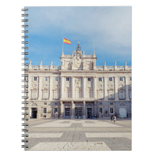 Cuaderno Fortaleza del Palacio Real de Madrid España