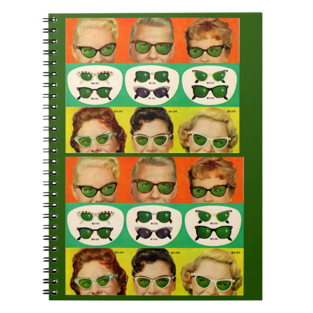 Cuaderno Foster Grant y años 50 (Frente)