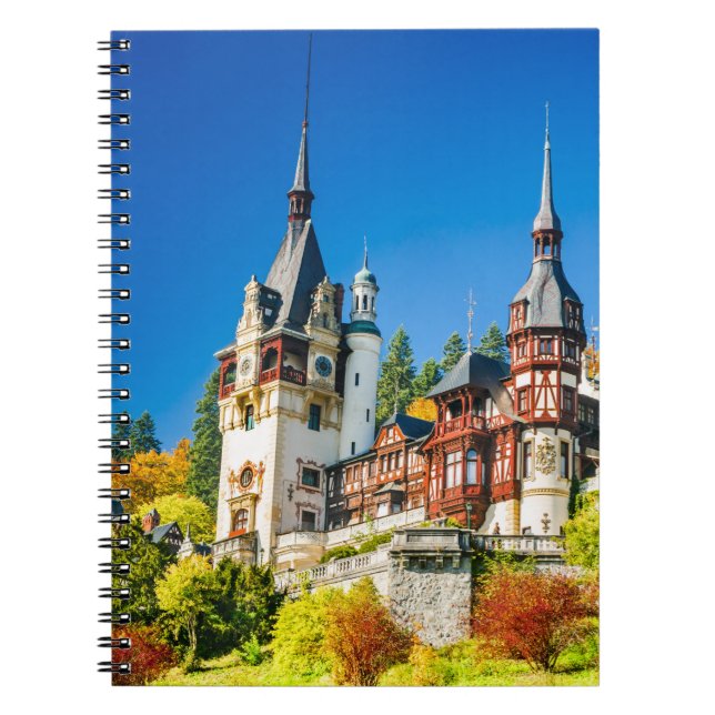 Cuaderno Foto: castillo de Peles, Sinaia (Frente)