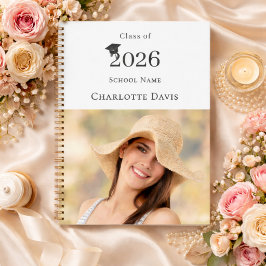 Cuaderno Foto Clase de Graduados Senior Modernos 2026