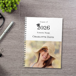 Cuaderno Foto Clase de Graduados Senior Modernos 2026