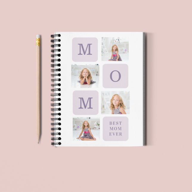 Cuaderno Foto Collage moderna de la mejor mamá del regalo p (Subido por el creador)