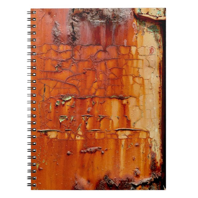 Cuaderno Foto de alta resolución de un Metalizado en ruinas (Frente)