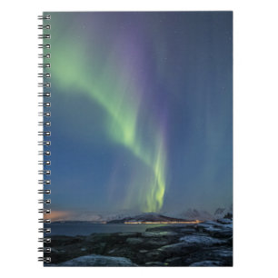 Cuaderno Foto de Astro de las Luces del Norte