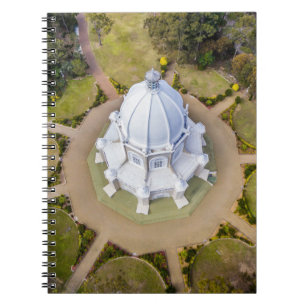 CUADERNO FOTO DE BIRD EYEVIEW DE LA CATEDRAL BLANCA