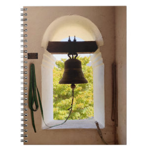 Cuaderno Foto de Campana de iglesia de la Misión