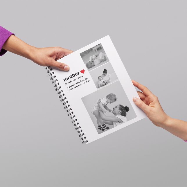 Cuaderno Foto de colección moderna y regalo de texto de mad (Subido por el creador)