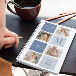 Cuaderno Foto de colección moderna y regalo del Día de los 