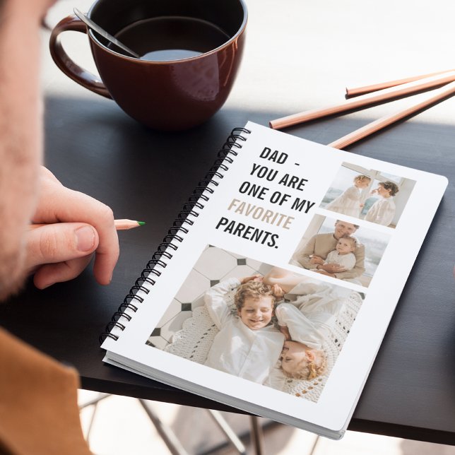 Cuaderno Foto de colección moderna y regalo del Día del Pad (Subido por el creador)