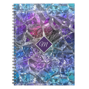 Cuaderno Foto de cristal multicolor