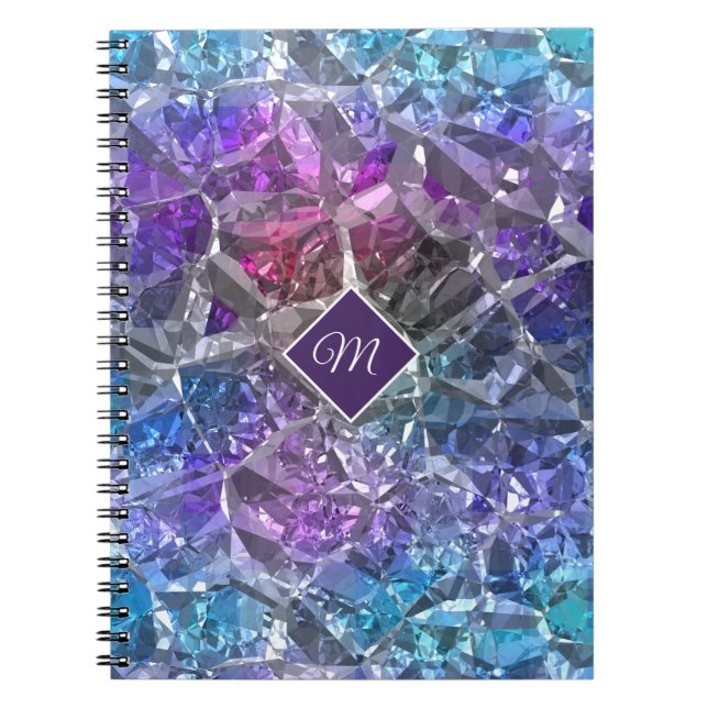 Cuaderno Foto de cristal multicolor (Frente)