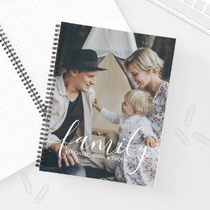 Cuaderno Foto de familia de personalizados con nombre perso