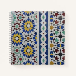 Cuaderno foto de hermosos mosaicos marroquíes