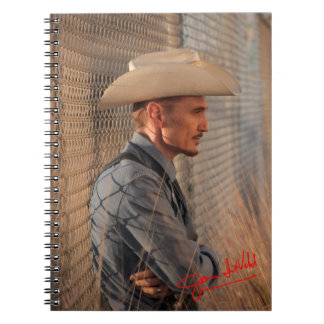 Cuaderno Foto de James Intveld con Autógrafo
