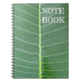 Cuaderno Foto de la espiral del abrazo de la naturaleza