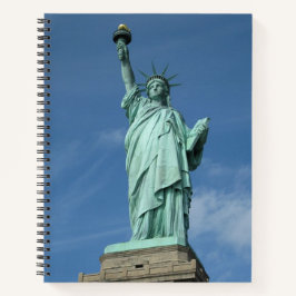 Cuaderno Foto de la estatua de la libertad