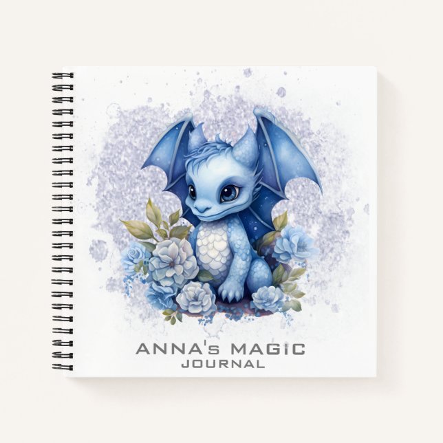 Cuaderno *~* Foto de la manifestación de dragón de atracció (Anverso)