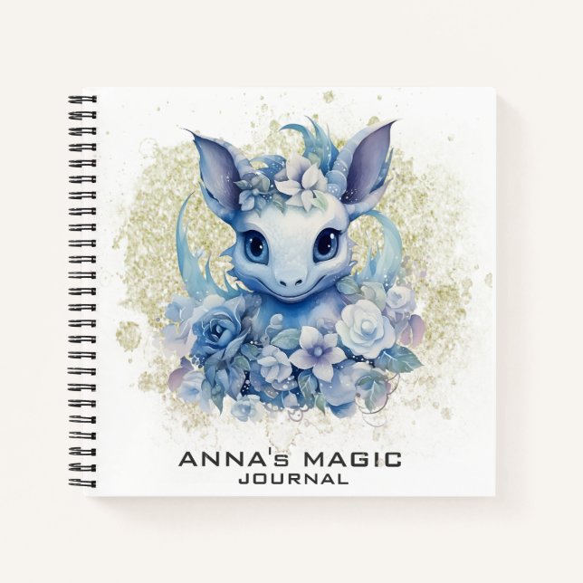 Cuaderno *~* Foto de la manifestación del dragón de atracci (Anverso)