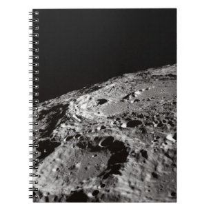 CUADERNO FOTO DE LA SUPERFICIE DE LA LUNA