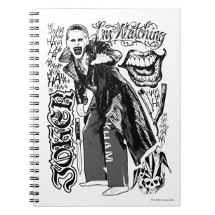 Cuaderno Foto de la tipografía del comodín del pelotón e