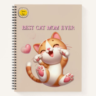 Cuaderno Foto de mamá amante de los gatos