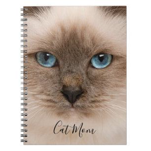 Cuaderno Foto de mamá de gato 