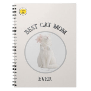 Cuaderno Foto de mamá gata