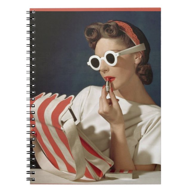 Cuaderno Foto de moda de los años 50 (Frente)