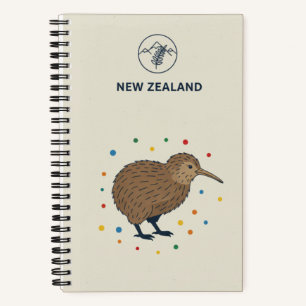 Cuaderno Foto de montaña del patrimonio de Nueva Zelanda y