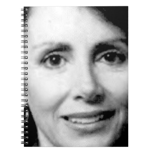 Cuaderno Foto de Nancy Pelosi para el Congreso (Frente)