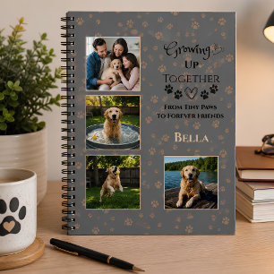 Cuaderno Foto de Perro Personalizada