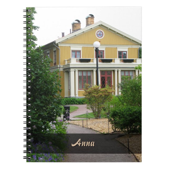 Cuaderno Foto de personalizable con cualquier nombre (Frente)