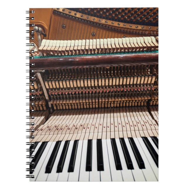 Cuaderno Foto de piano de antiguo concierto (Frente)