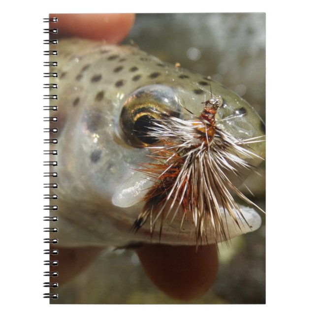Cuaderno Foto de Rainbow Trout (Frente)