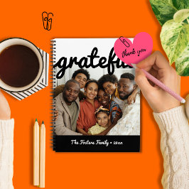 Cuaderno Foto de reconocimiento de bloque de color blanco n