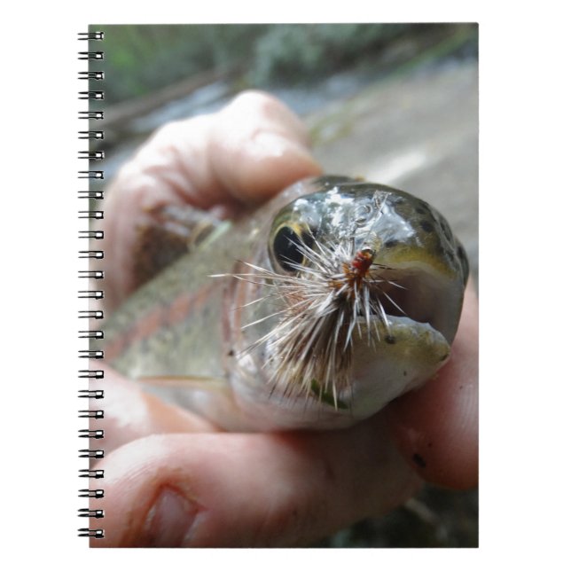 Cuaderno foto de Trucha Arcoíris (Frente)