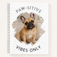Foto de vibraciones positivas de patas de Bulldog