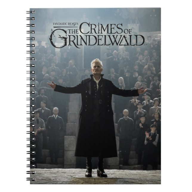 Cuaderno Foto de voz de GELLERT GRINDELWALD™ (Frente)